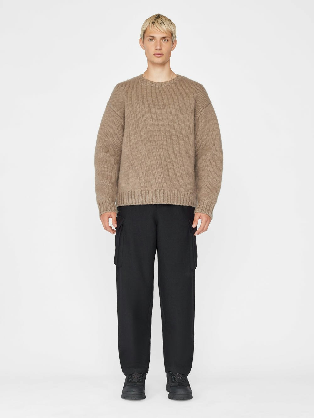 sweater full body view